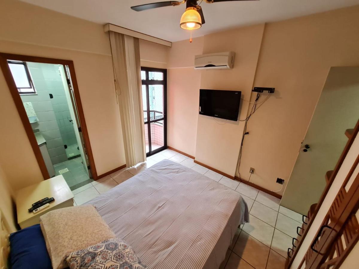 Apt Encantador Centro Guarapari, Completo, 50 M Da Praia Eksteriør billede